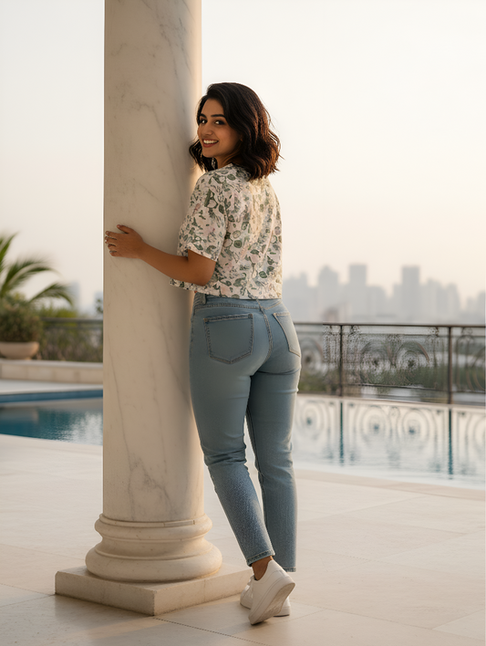 BOO GRAFFITI Crop Tee | Bold Street Art Vibe with All-Day Cozy Comfort