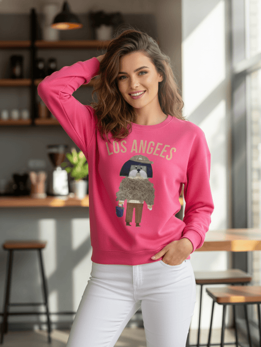 Los Angeles Regular Sweatshirt – Urban Streetwear Essential