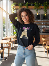 HELHO Crop Sweatshirt – Bold Streetwear Vibes for Pre-Winter Fashion