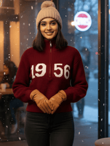 1956 Premium Winter Sweater | Classic Heritage Design