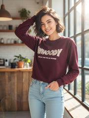 Whoody Crop Sweatshirt – Pre-Winter Streetwear Essential in 3 Colors