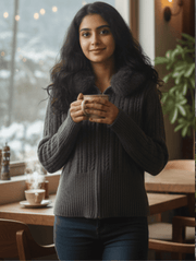 FUR JACKET Premium Winter Sweater | Luxe Warmth with Timeless Comfort Appeal