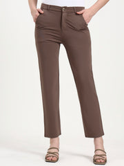 STRAIGHT TROUSER | Classic Tailored Comfort with All-Season Versatility