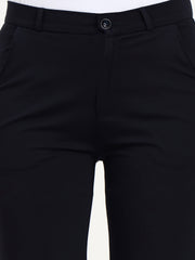 STRAIGHT TROUSER | Classic Tailored Comfort with All-Season Versatility