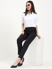 STRAIGHT TROUSER | Classic Tailored Comfort with All-Season Versatility
