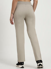 Sand Beige Cotton Looper Lowers | Contour Series – Premium Comfort Wear