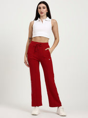 Mehroon Cotton Looper Lowers | Flow Series – Luxe Everyday Comfort