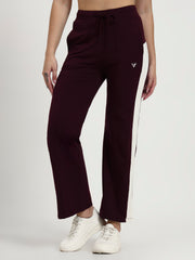 Wine Cotton Looper Lowers | Flow Series – Luxe Everyday Comfort