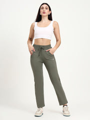 Midnight Grey Cotton Looper Lowers | Contour Series – Premium Comfort Wear