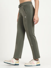 Midnight Grey Cotton Looper Lowers | Contour Series – Premium Comfort Wear