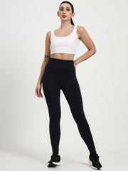 In Trend  High Waist Tights – Premium Activewear in Navy | Plus Sizes Available