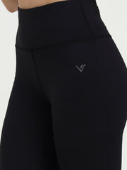 In Trend High Waist Tights – Premium Activewear in Black  | Plus Sizes Available