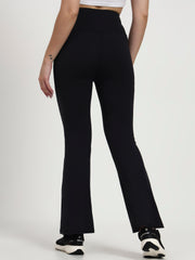 DRY FIT BELL BOTTOM LOWER Black | Active Stretch Comfort with Sleek Athleisure Design