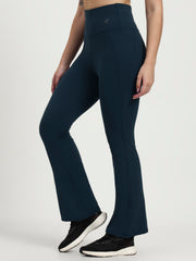DRY FIT BELL BOTTOM LOWER Air force | Active Stretch Comfort with Sleek Athleisure Design