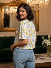 TWEETY POP Crop Tee | Playful Cartoon Charm with Effortless Everyday Comfort