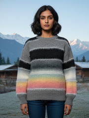 MULTI COLOUR Premium Winter Sweater | Vibrant Knitwear
