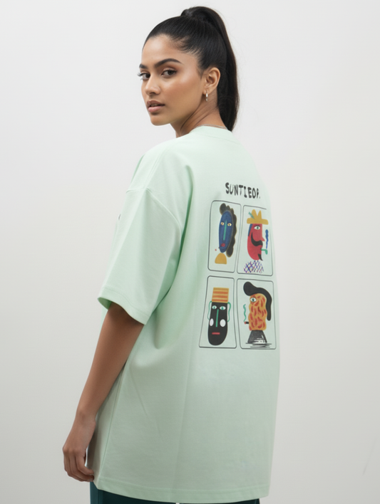 UNITED AMD Oversized T-Shirt | Multi-Tone  Classic