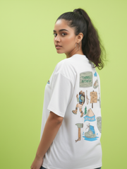 LOVE NATURE Oversized T-Shirt | Minimal Comfort with Contemporary Edge