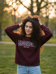 Brooklyn Wine Crop Sweatshirt – Bold Street Luxe for Pre-Winter
