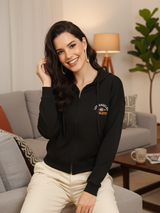 Los Angeles Zipper Crop Hoodie – Street Luxe in 4 Colors