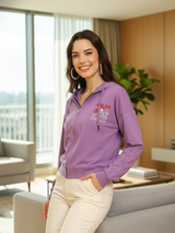 Reality Zipper Crop Hoodie – Bold Streetwear in 4 Colors