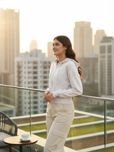 Zipper Crop Hoodie – 10 Trendy Colors Minimal Streetwear Essential