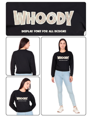 Whoody Crop Sweatshirt – Pre-Winter Streetwear Essential in 3 Colors