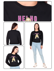 HELHO Crop Sweatshirt – Bold Streetwear Vibes for Pre-Winter Fashion