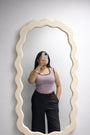 Contrast Tank Top - Mauve